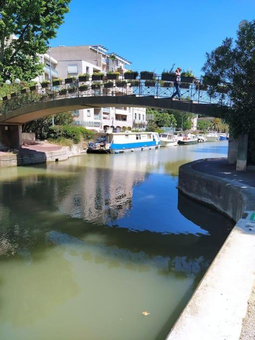 Appartement Avec Balcon, Bord Du Canal, Wifi. Narbonne Exterior photo