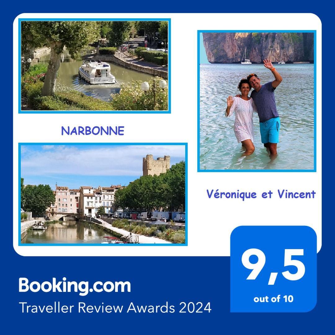 Appartement Avec Balcon, Bord Du Canal, Wifi. Narbonne Exterior photo